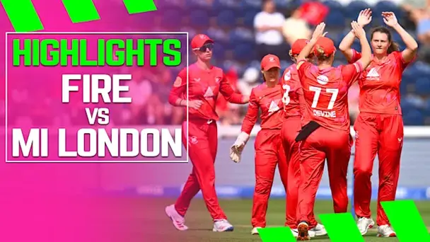 Welsh Fire vs MI London: Highlights