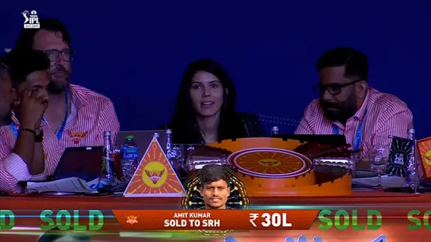 30L! Amit Joins SRH Tank