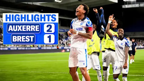 Auxerre vs Brest: Highlights