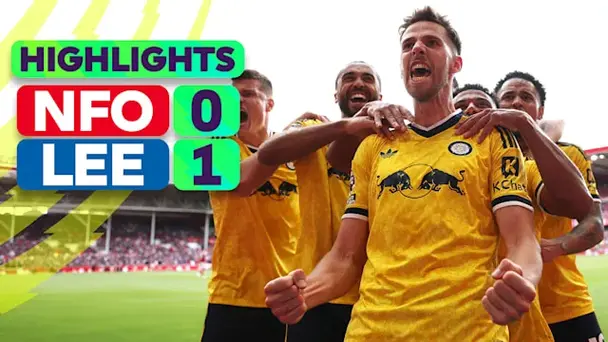 Nottingham Forest vs Leeds United: Highlights