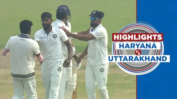 Haryana vs Uttarakhand: Day 3, Highlights