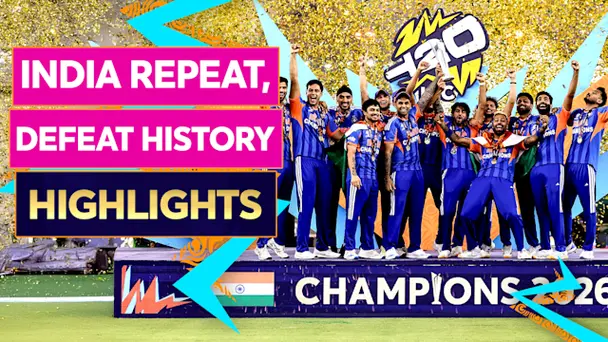 Final: India vs New Zealand, Highlights