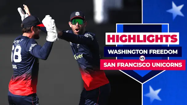 Washington Freedom vs San Francisco Unicorns: Highlights