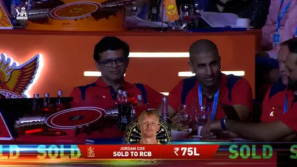 75L! RCB Welcome Cox