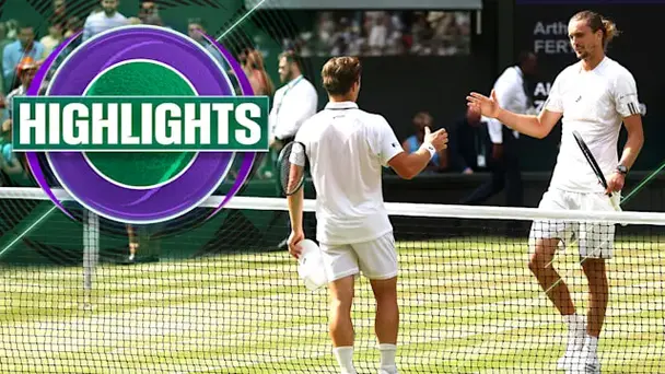 Fery vs Zverev: SF Highlights