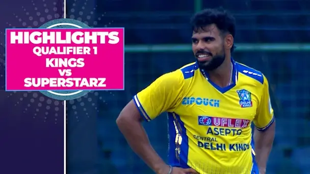 Central Delhi Kings vs South Delhi Superstarz: Qualifier 1, Highlights