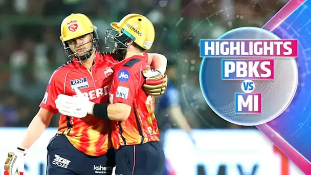 PBKS vs MI: Highlights