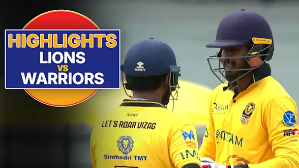 Simhadri Vizag Lions vs Tungabhadra Warriors: Highlights