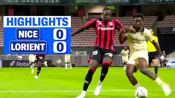 Nice vs Lorient: Highlights