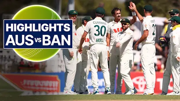 2nd Test: Australia vs Bangladesh, Day 2 Highlights