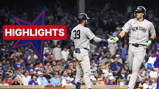 Chicago Cubs vs New York Yankees: Highlights