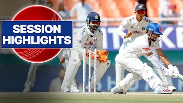 IND vs AFG: Only Test - Day 3, 3rd Session Highlights