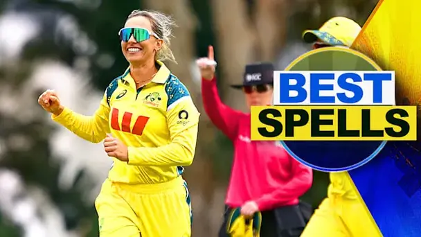 Gardner's 3/33 vs IND in 1st ODI