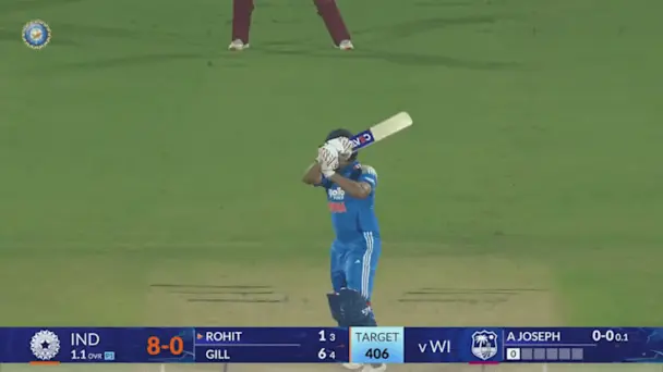 Rohit Gets Going!