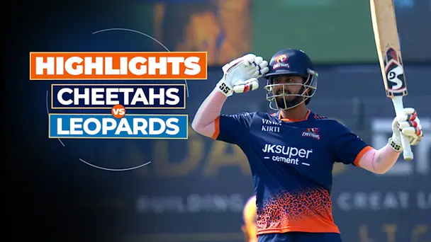 Gwalior Cheetahs vs Bhopal Leopards: Highlights