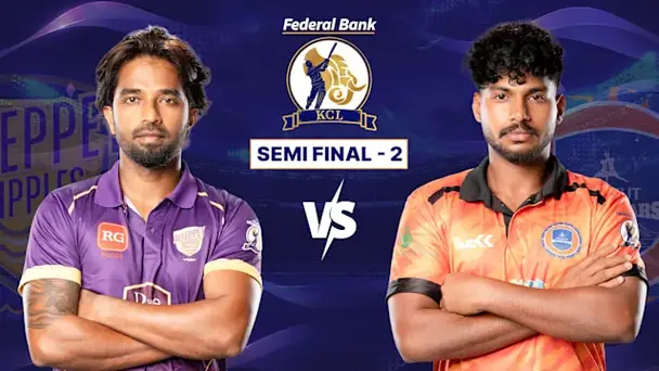SF 2: Alleppey Ripples vs Calicut Globstars