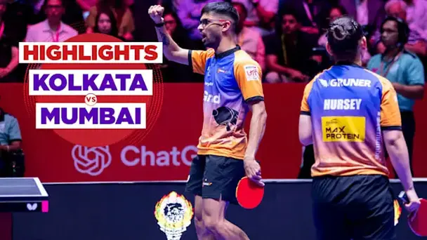 SF 2: HVR Kolkata Thunder Blades vs U Mumba TT, Highlights