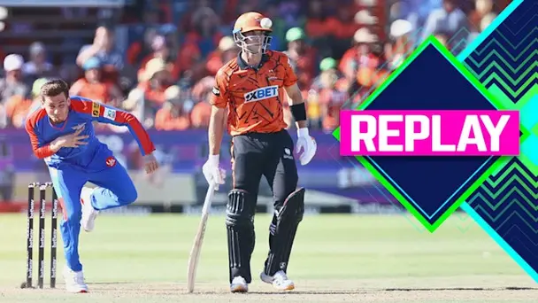 Sunrisers Eastern Cape vs Durban's Super Giants: Replay
