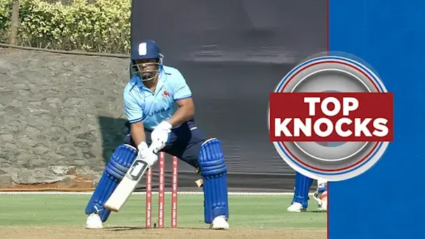 Sarfaraz's 64 vs Haryana