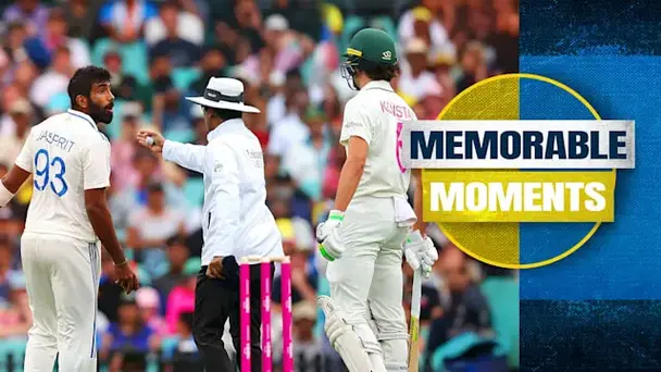 5th Test: Top Moments ft. Bumrah-Konstas