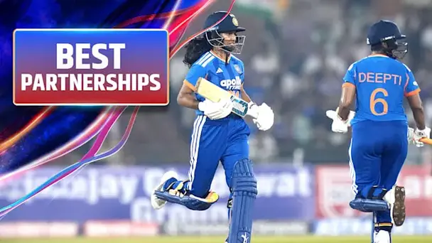 Niki, Deepti's 82-run Stand vs ZIM in 1st T20I