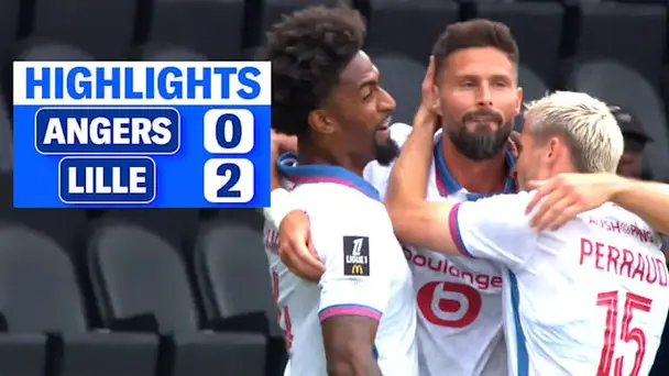 Angers vs Lille: Highlights