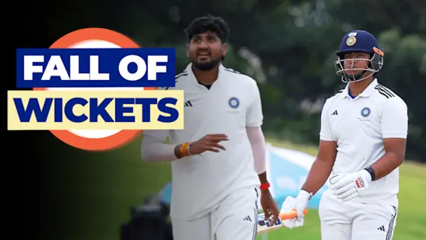 East Zone Fall of Wickets vs Central Zone: SF, 1st Innings