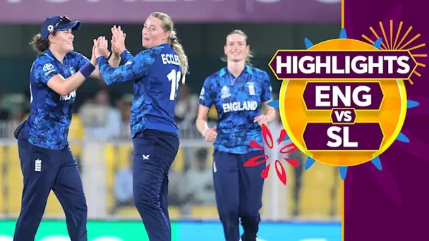 ENG W vs SL W: Highlights