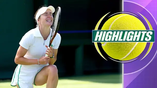 Mertens vs Svitolina: Rd 3 Highlights