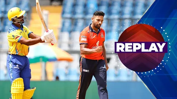 Eagle Thane Strikers vs Maratha Royals: Replay, Semi-final 1