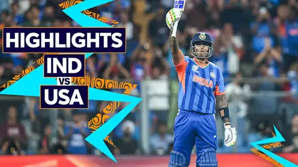 India vs USA: Highlights