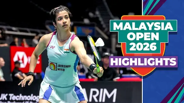 Malvika Bansod vs Ratchanok Intanon: Highlights