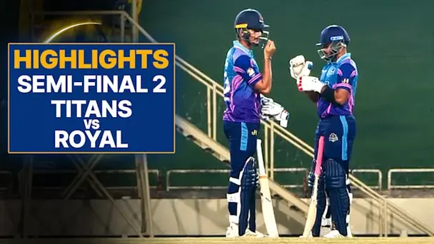 Ranchi Titans vs Chota Nagpur Royals: Highlights, SF 2