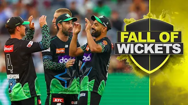 Adelaide Strikers Fall of Wickets vs Melbourne Stars