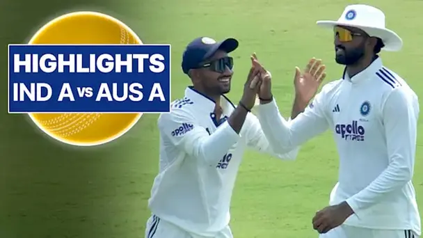 2nd Multi-day Match: IND A vs AUS A, Day 1 Highlights