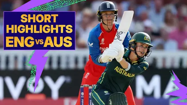 Final: England vs Australia, Short Highlights