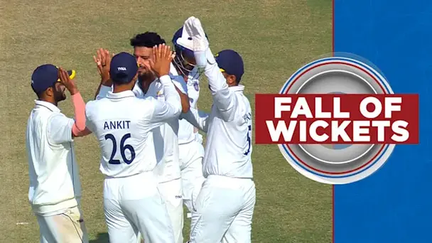 Hyderabad Fall of Wickets vs Himachal Pradesh, 2nd Inns