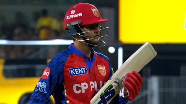 68/1! PBKS Powerplay Against CSK