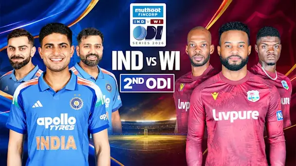 India vs West Indies: 2nd ODI