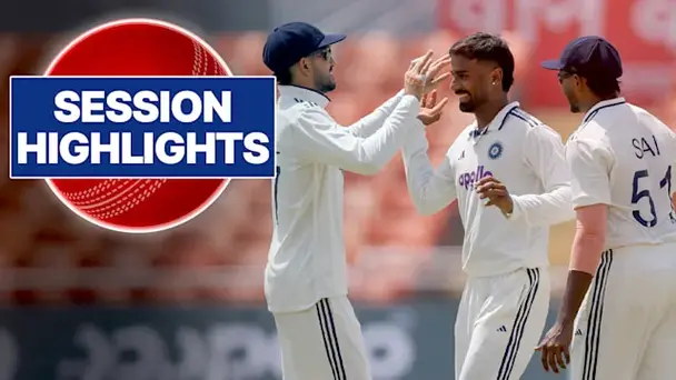 IND vs AFG: Only Test - Day 2, 3rd Session Highlights