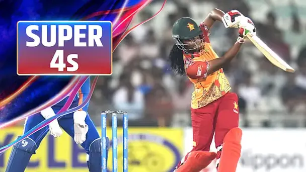 ZIM W Super 4s vs IND W in 3rd T20I