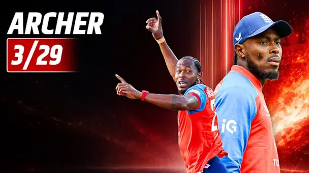 Archer's 3/29 vs IND in 3rd T20I