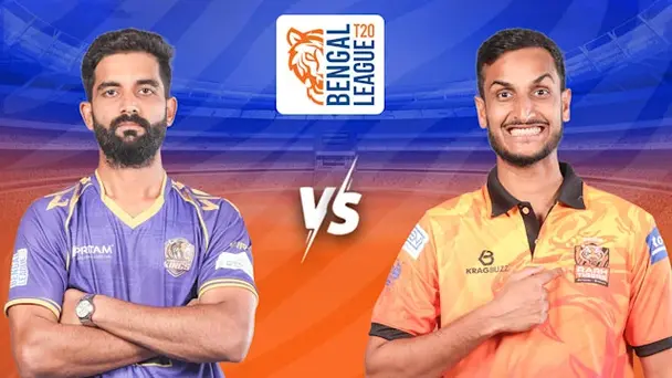 Murshidabad Kings vs Shrachi Rarh Tigers