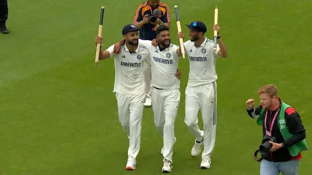 India End Series on A High