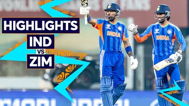 India vs Zimbabwe: Super 8, Highlights