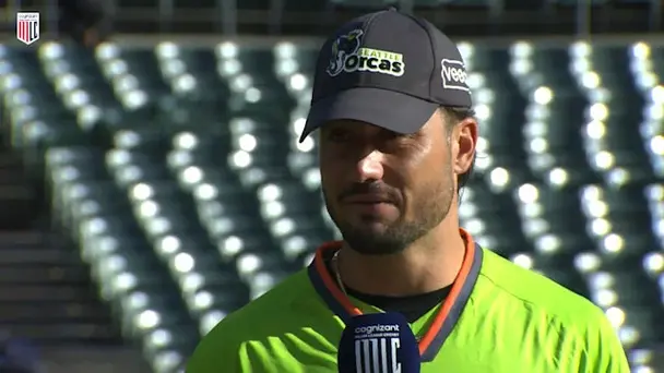 Happy to Bat First: Stoinis