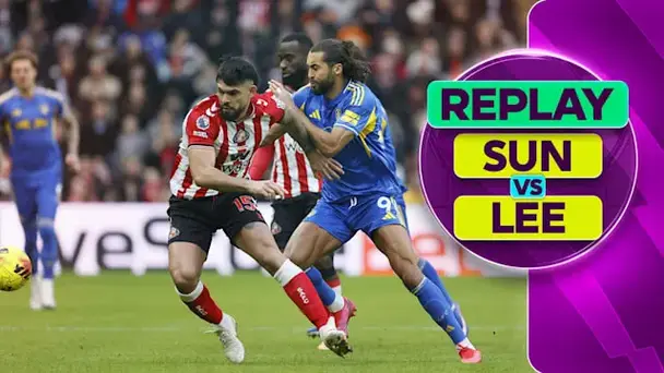 Sunderland vs Leeds United: Replay