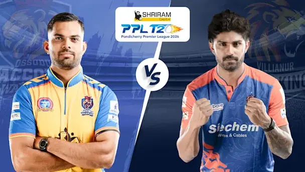 Ossudu Accord Warriors vs Villianur Mohit Kings