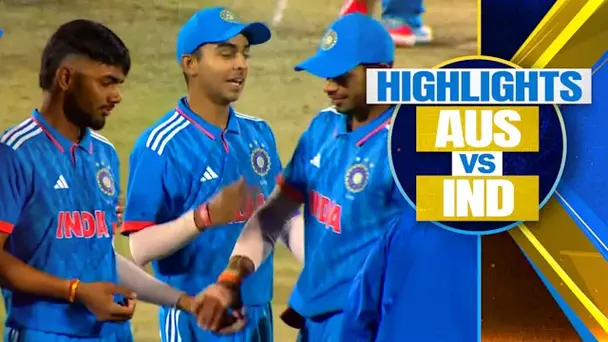 AUS U19 vs IND U19: 2nd ODI, Highlights