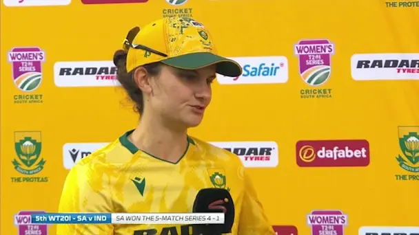 Batting First Was the Right Choice: Wolvaardt